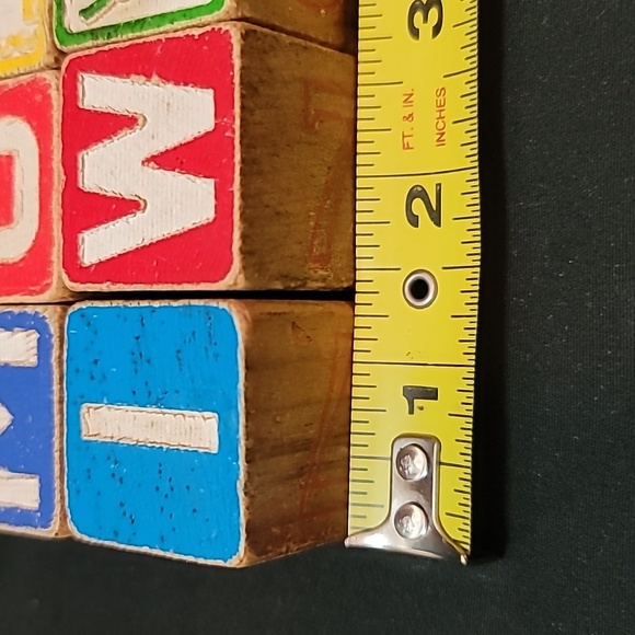 1970s Disney Playskool Colorful Wooden Blocks - Picture 10 of 11